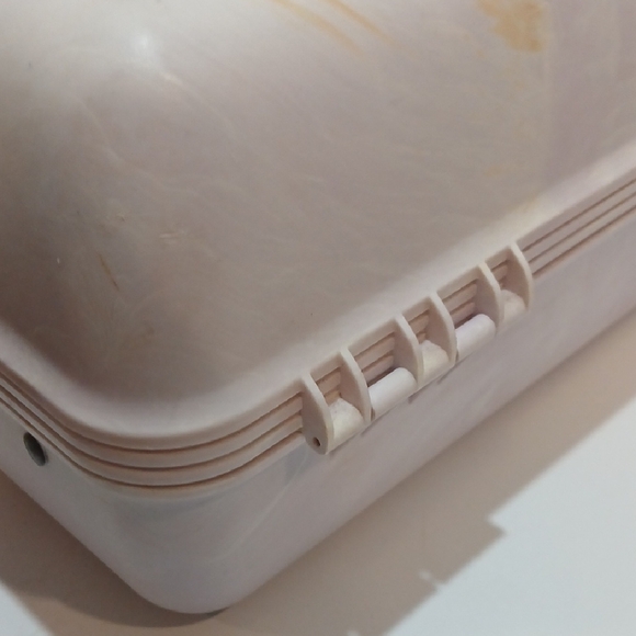 Y2K Caboodles Purple Orange and Cream Makeup Case - Picture 11 of 17